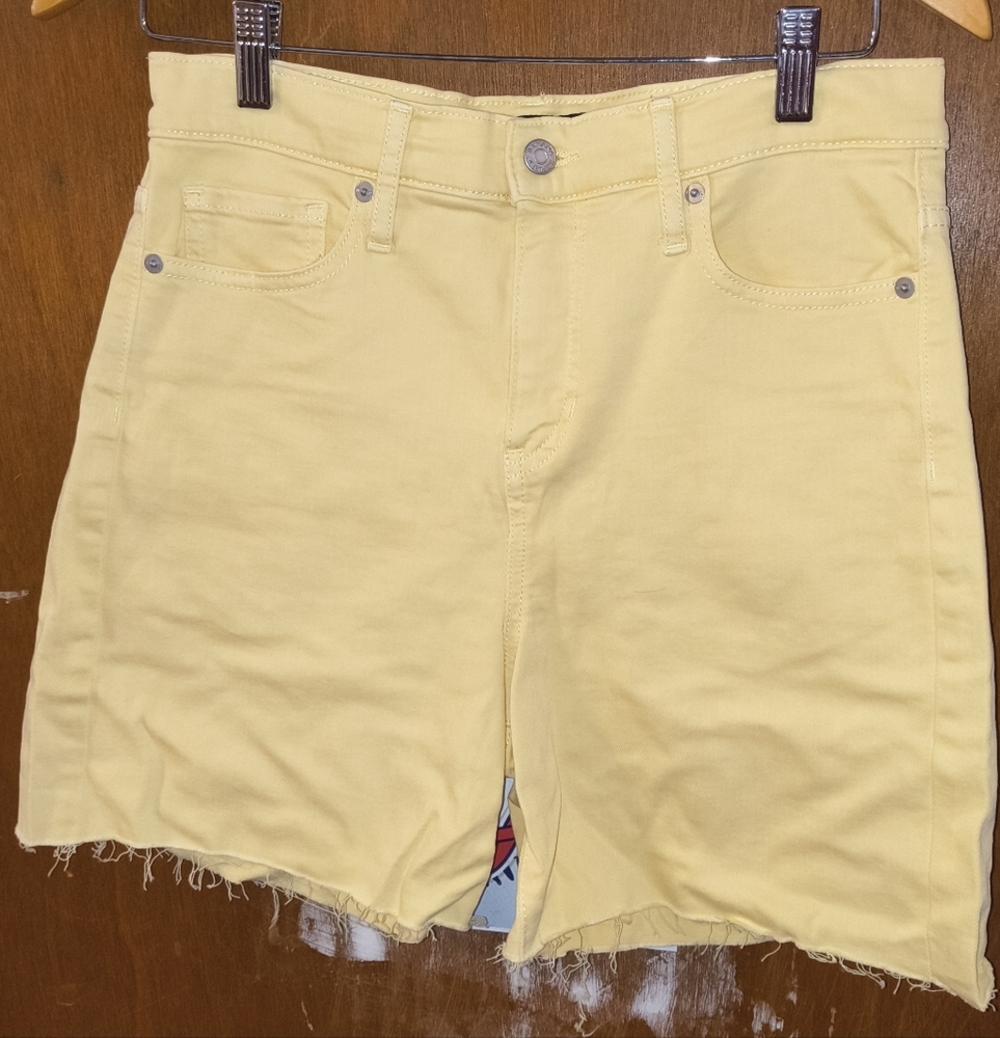 Banana Republic Yellow Women Shorts